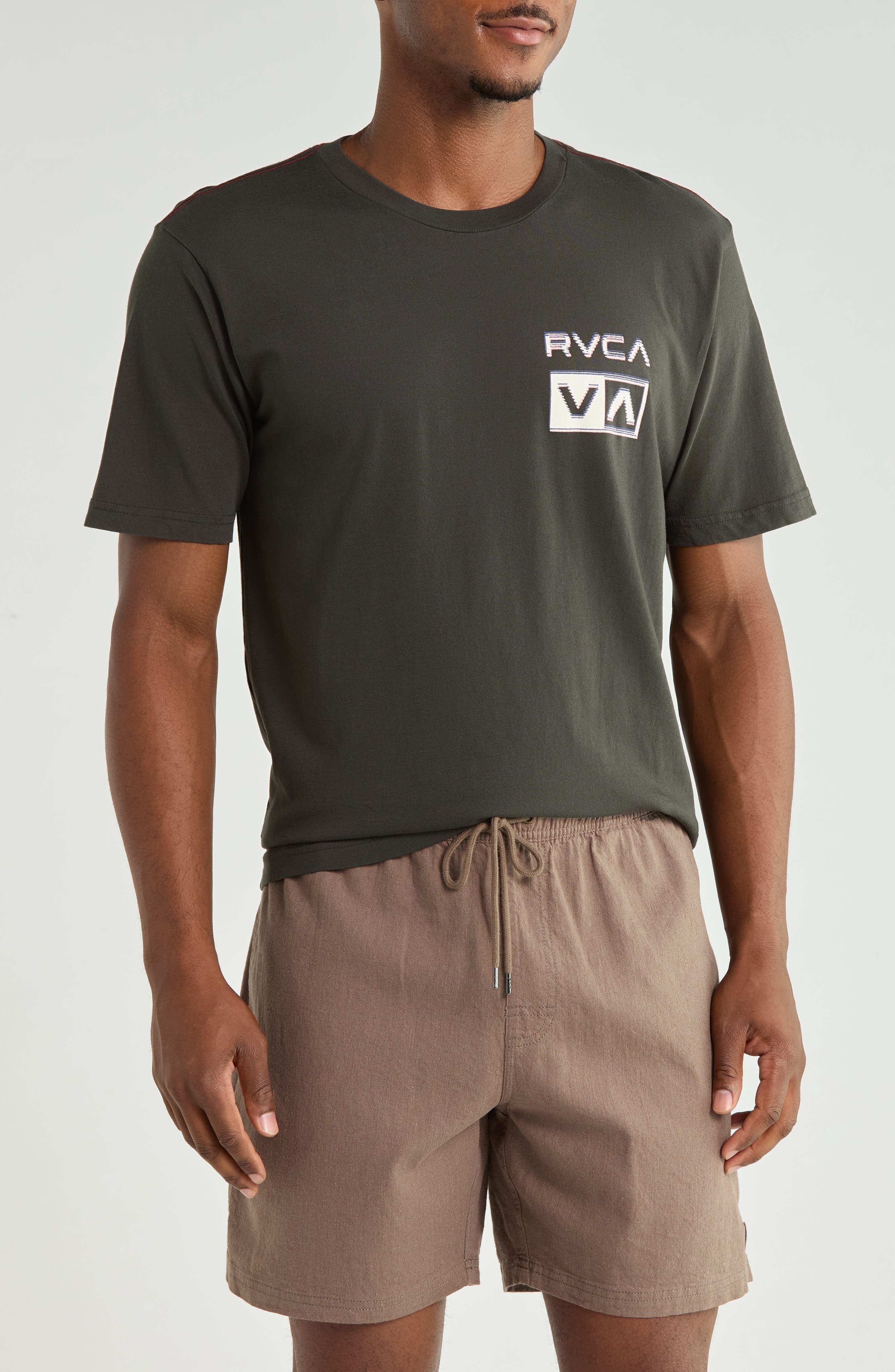 Glitch Cotton Graphic T-Shirt