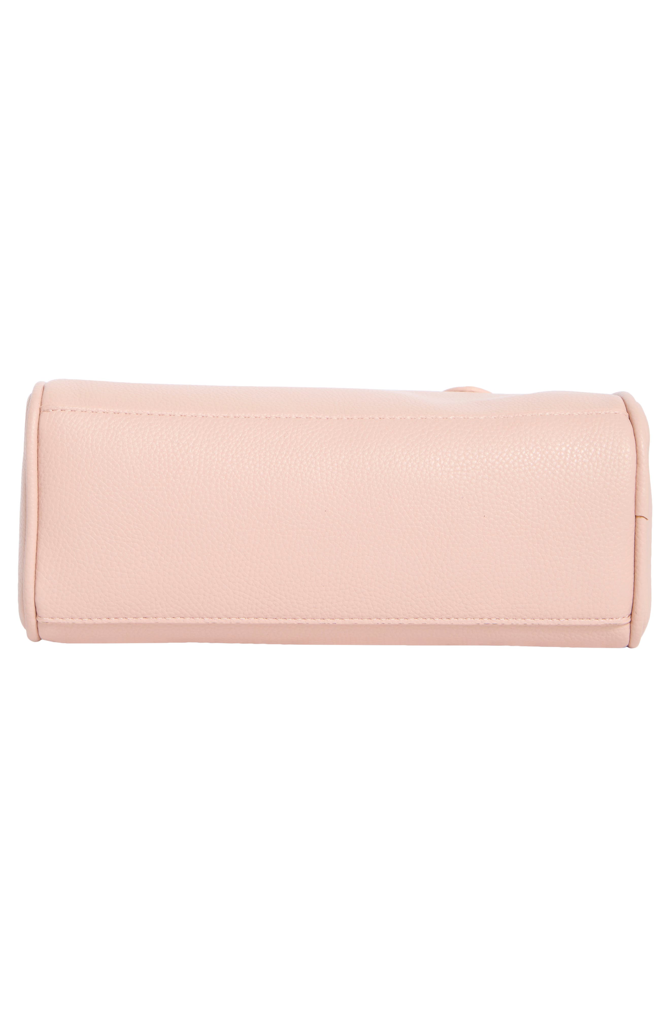 Knot Handle Satchel Bag, Alternate, color, BLUSH