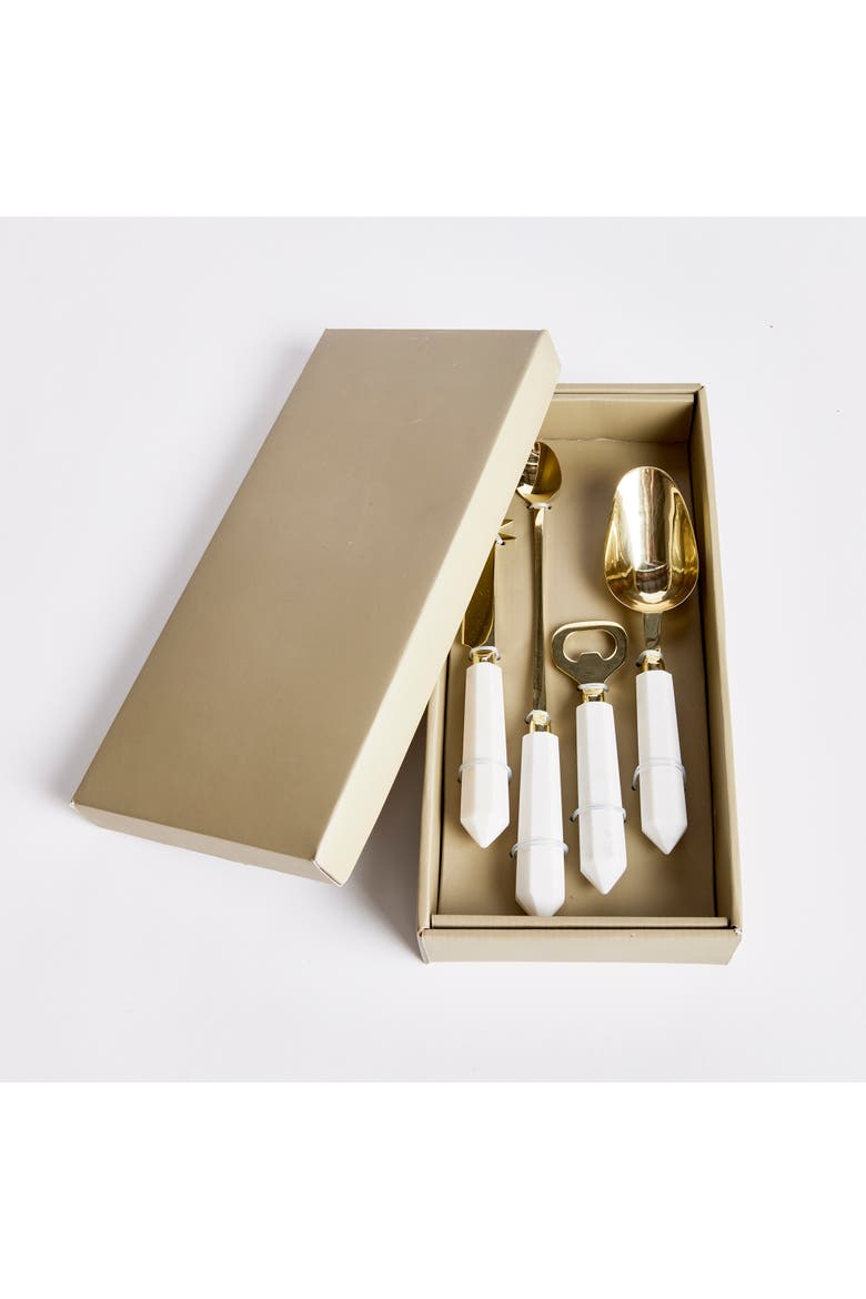 Asteria Cocktail Accessories St/4, Alternate, color, Gold