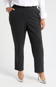 Universal Standard The Pinstripe High Waist Pants