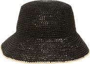 LSPACE Isadora Straw Bucket Hat