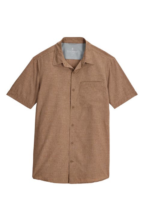 Amp Lite II Short Sleeve Button-Up Shirt