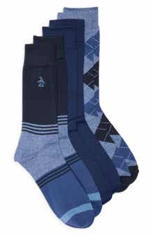 Marled Argyle Socks