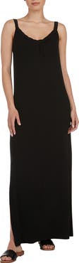 matty m. Twisted Neck Maxi Dress