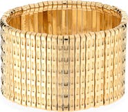 NATASHA Wavy Metallic Stretch Bracelet