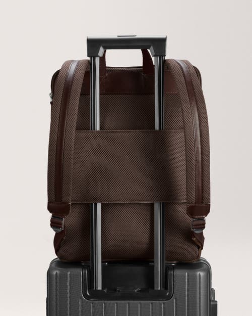 Carl Friedrik City-hopper Backpack In Chocolate