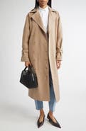 TOTEME Signature Water Repellent Trench Coat