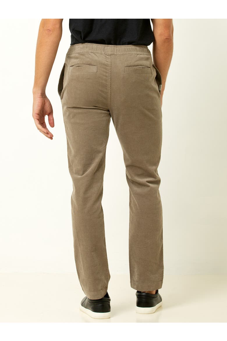 Drawstring Corduroy Pants, Alternate, color, Tan