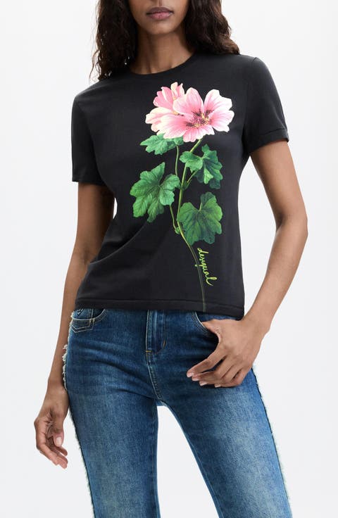 Floral Graphic T-Shirt