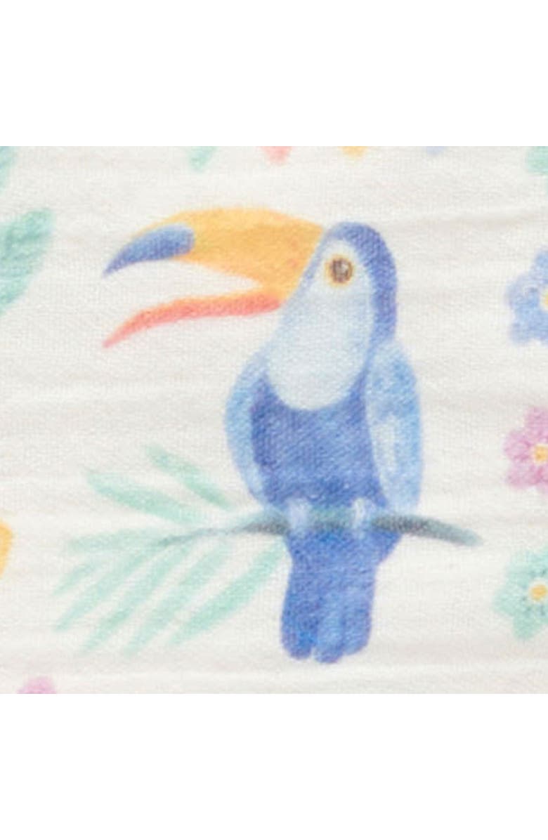 Purebaby Postcard Button Up Top & Short Set, Alternate, color, Postcard Print