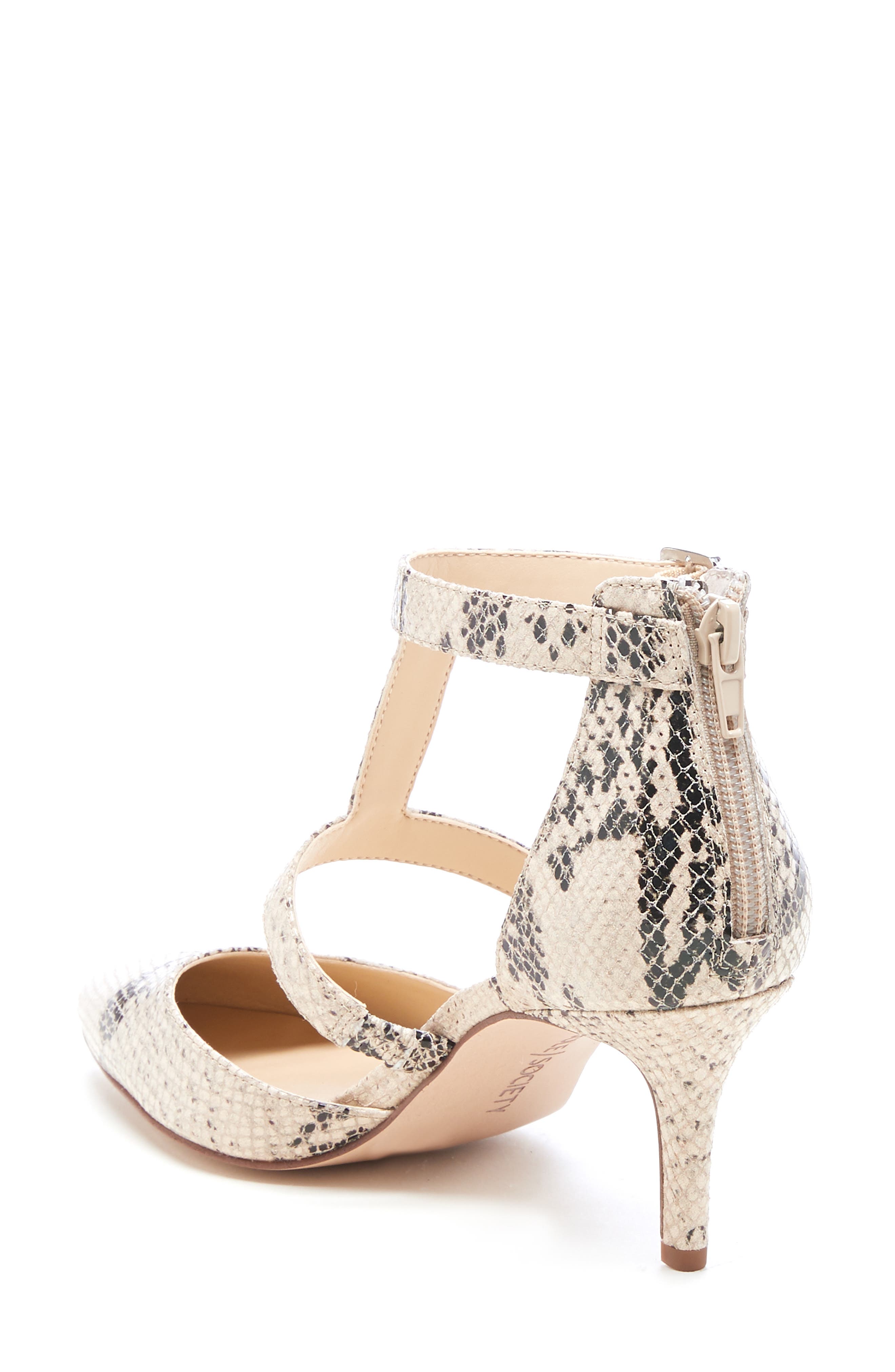 Edelyn Pointed Toe Pump, Alternate, color, NATURAL MULTI