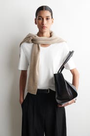 COS Scoop-Neck Cotton T-Shirt