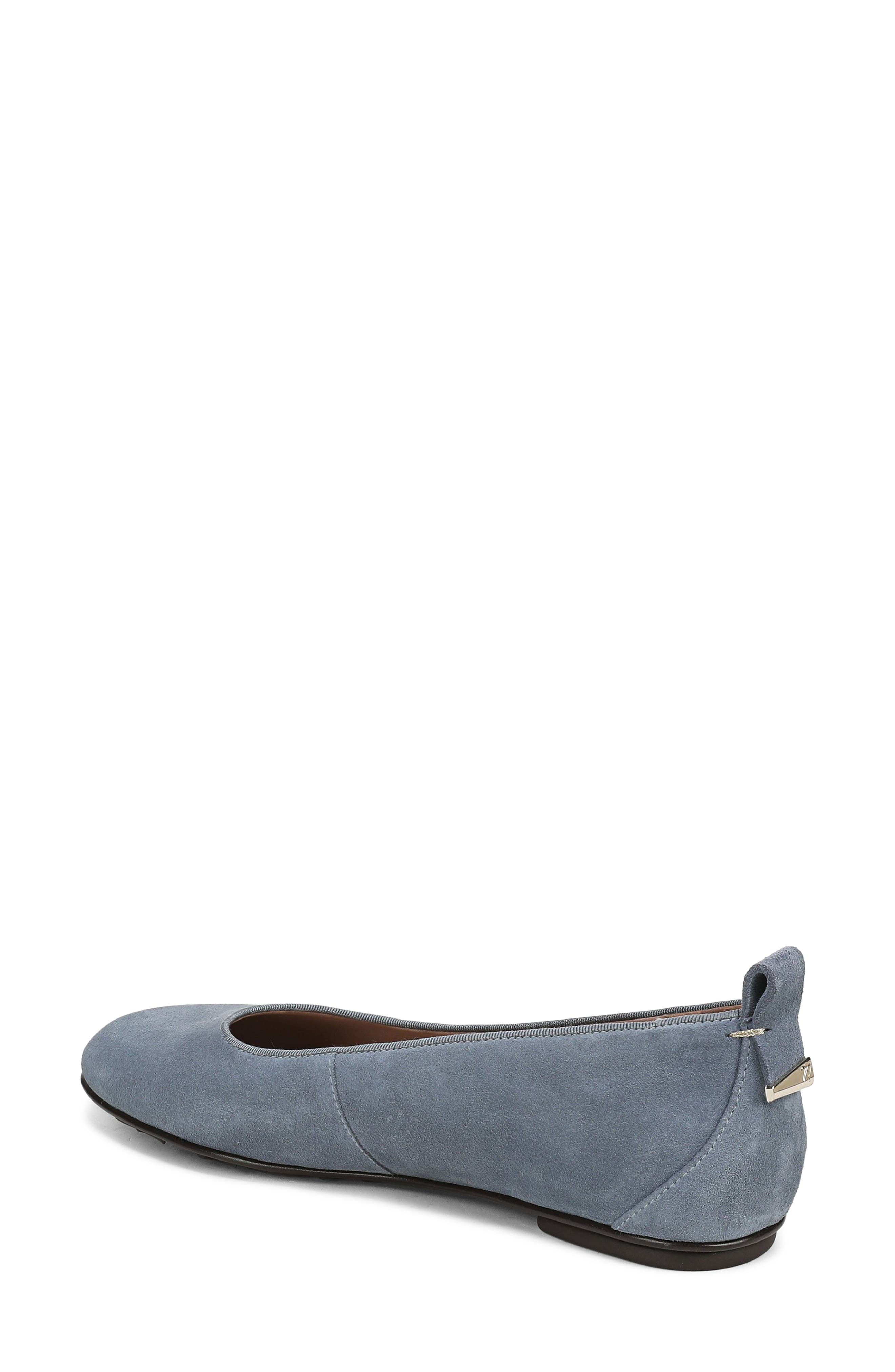 Ava Ballet Flat, Alternate, color, BLUE ASH SUEDE