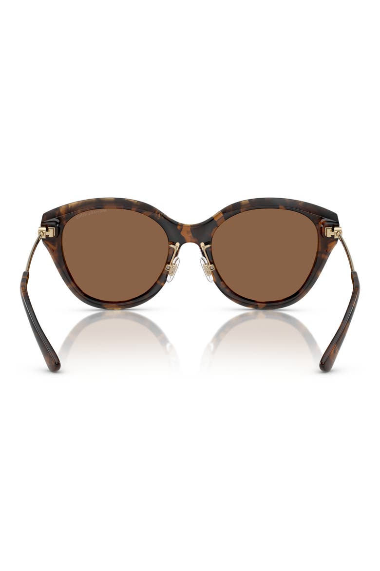 59mm Round Sunglasses, Alternate, color, DARK TORTOISE