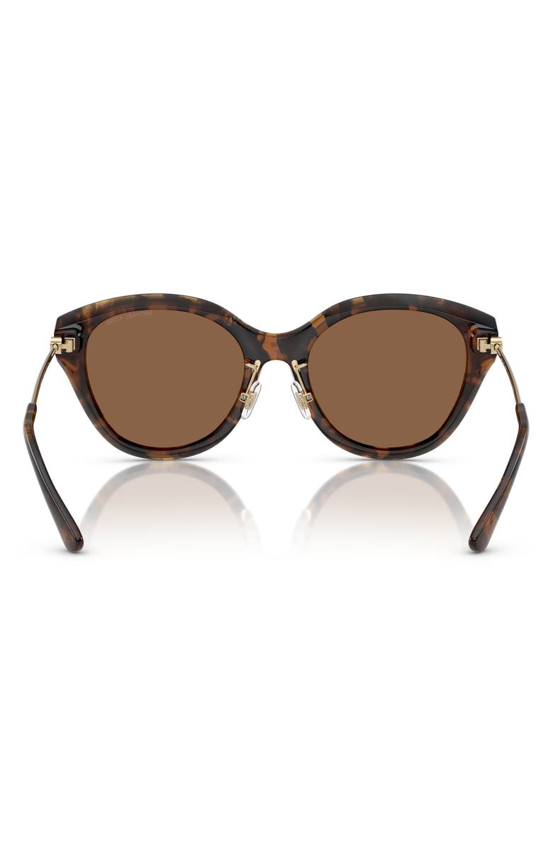 Michael Kors 59mm Round Sunglasses, Alternate, color, Dark Tortoise