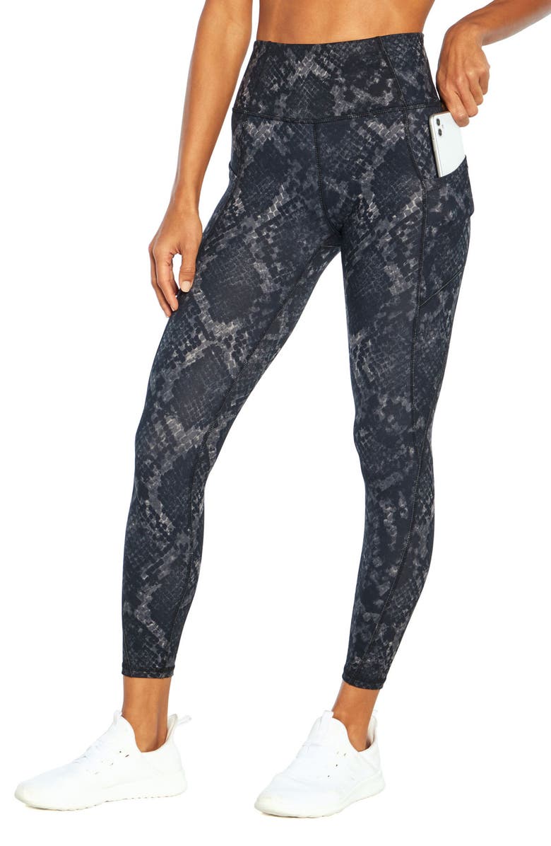 Jessica Simpson High Waist Ankle Pocket Leggings, Alternate, color, 