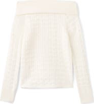 MANGO TEEN Off the Shoulder Sweater