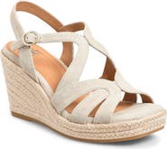 Söfft Norma Slingback Espadrille Platform Wedge Sandal