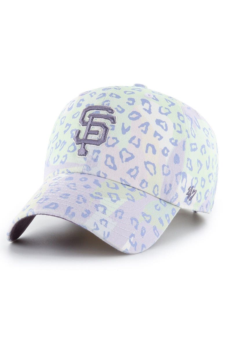 Women's '47 Purple San Francisco Giants Cosmic Clean Up Adjustable Hat, Main, color, Purple