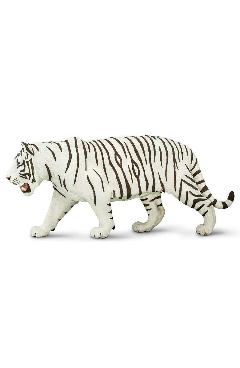 Safari Ltd. White Siberian Tiger Toy, Main, color, NO COLOR