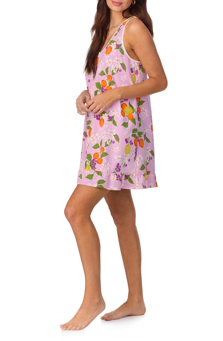 BedHead Pajamas Citrus Blossom Stretch Jersey Chemise, Alternate, color, 