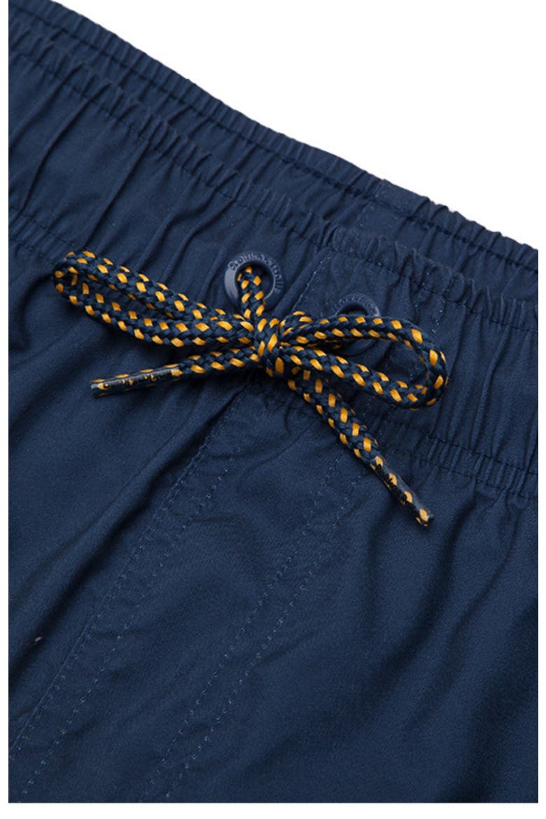 All-Day Comfort Mesh-Lined Swim Trunks, Alternate, color, Navy mustard