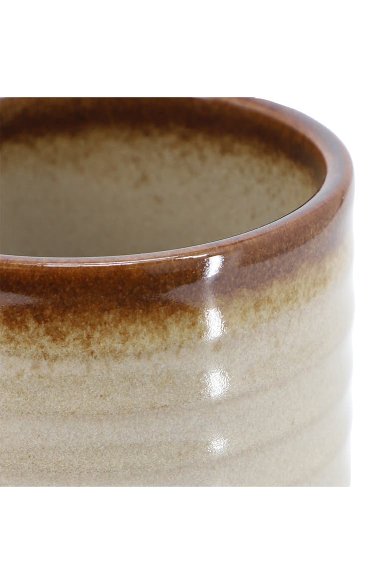 Terra Bella 4 Piece 18.5 Ounce Terracotta Mug Set, Alternate, color, Grey