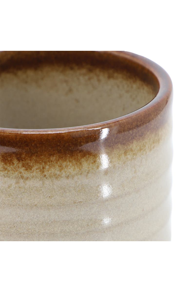 Gibson Home Terra Bella 4 Piece 18.5 Ounce Terracotta Mug Set, Alternate, color, Grey