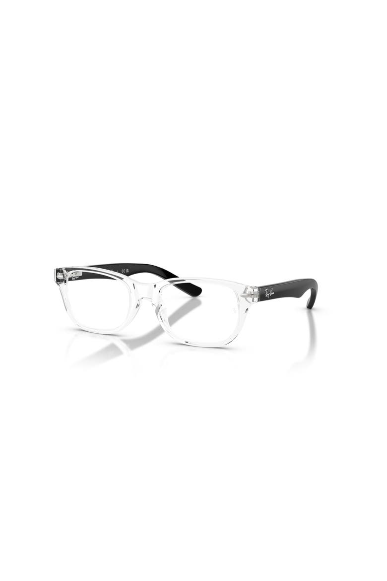 48mm Square optical glasses, Main, color, Transparent