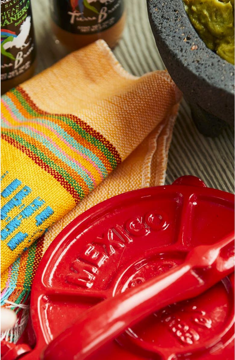 Verve Culture Red Cast Iron Tortilla Kit, Alternate, color, Red