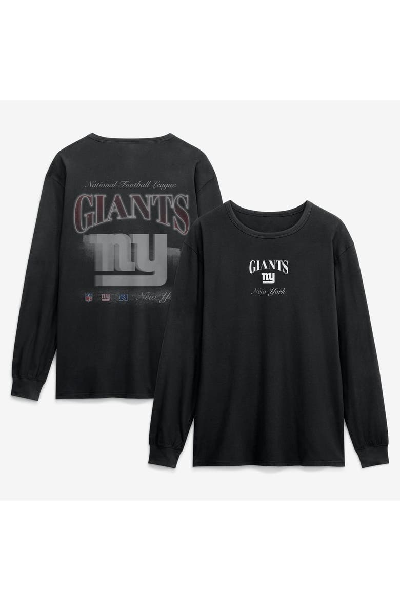 Men's Fanatics Black New York Giants Midnight Falls Long Sleeve T-Shirt, Main, color, Black