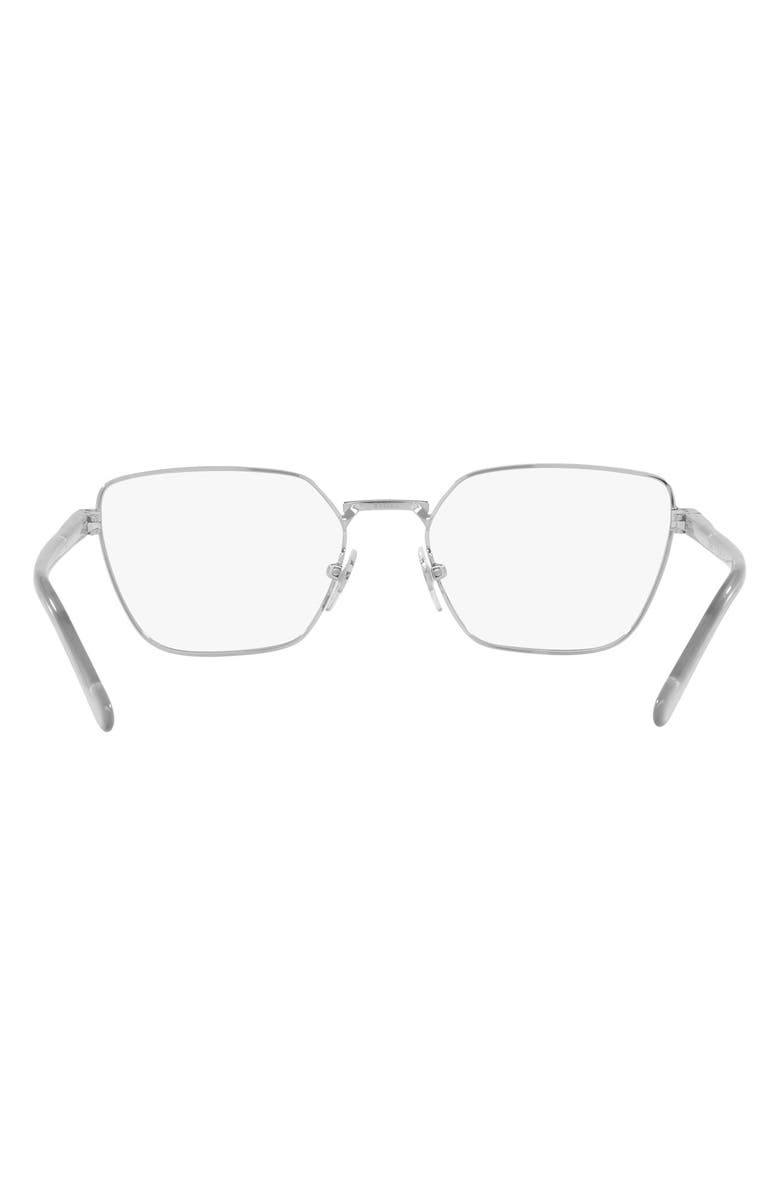 VOGUE x Hailey Bieber 53mm Rectangular Reading Glasses, Alternate, color, 