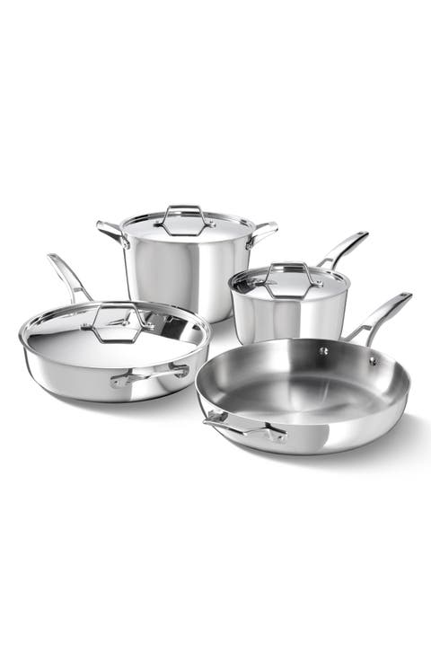Premier Stainless Steel 7-Piece Cookware Set