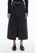 3.1 Phillip Lim A-Line Denim Midi Skirt