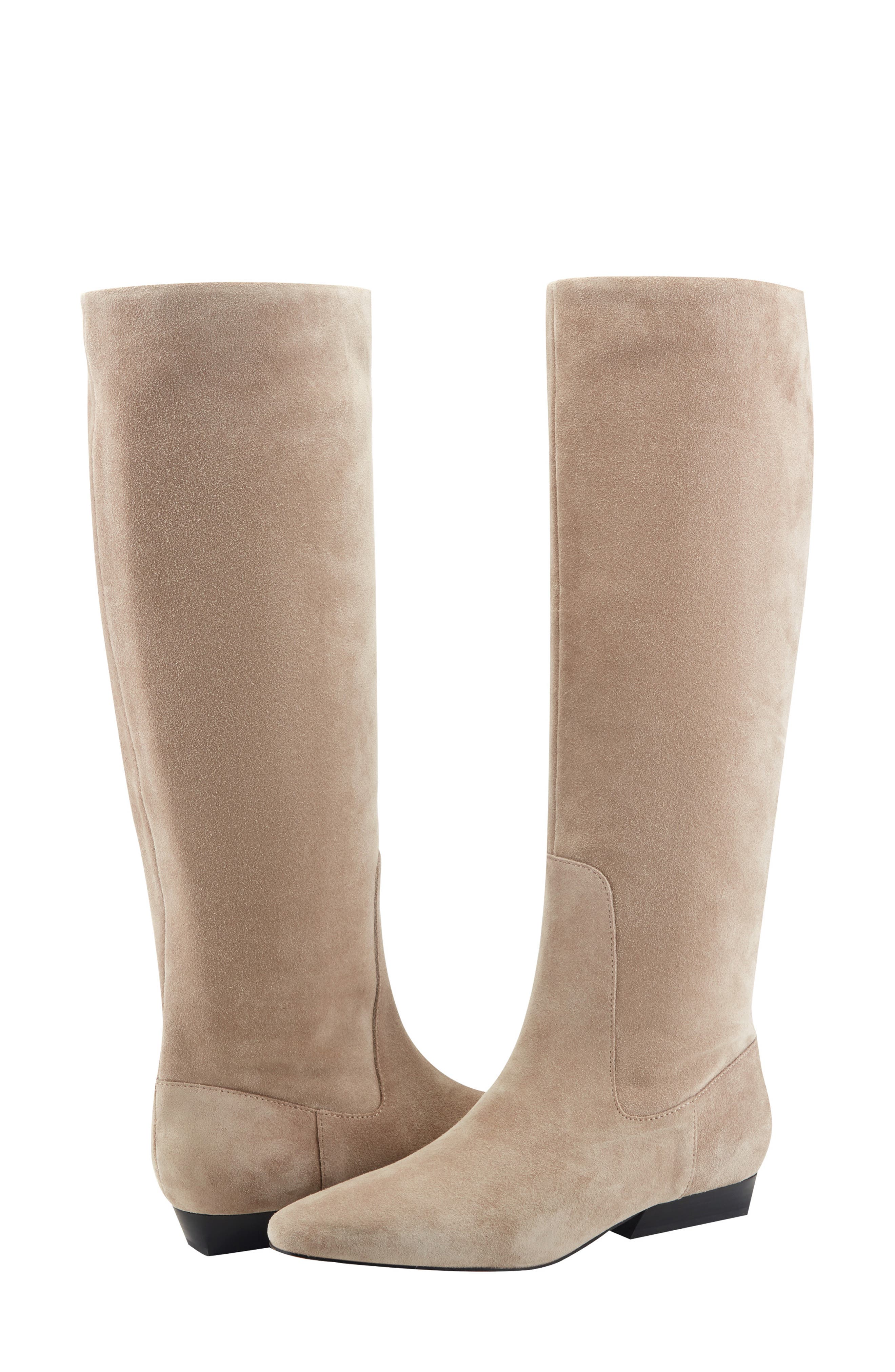 Daynna Knee High Boot, Alternate, color, TAUPE