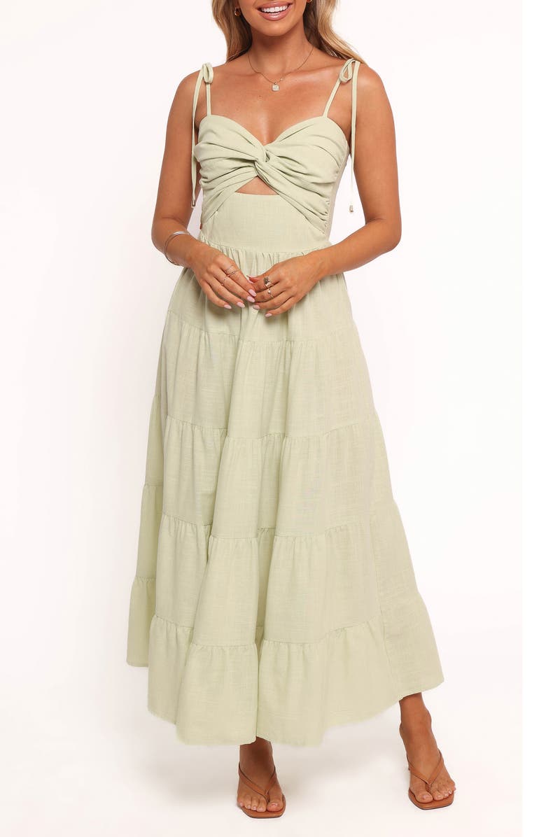 Petal & Pup Lenny Cutout Sundress, Main, color,