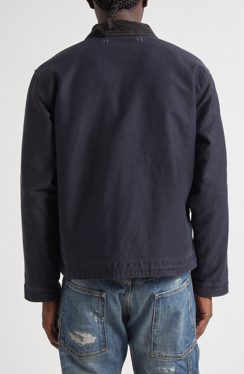 Double RL RRL Bower Deck Corduroy Jacket, Alternate, color, Dark Navy