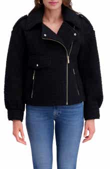 Bouclé Moto Jacket