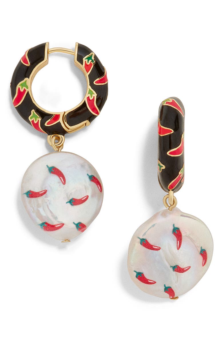 BaubleBar Pearl Drop Earrings, Main, color, 