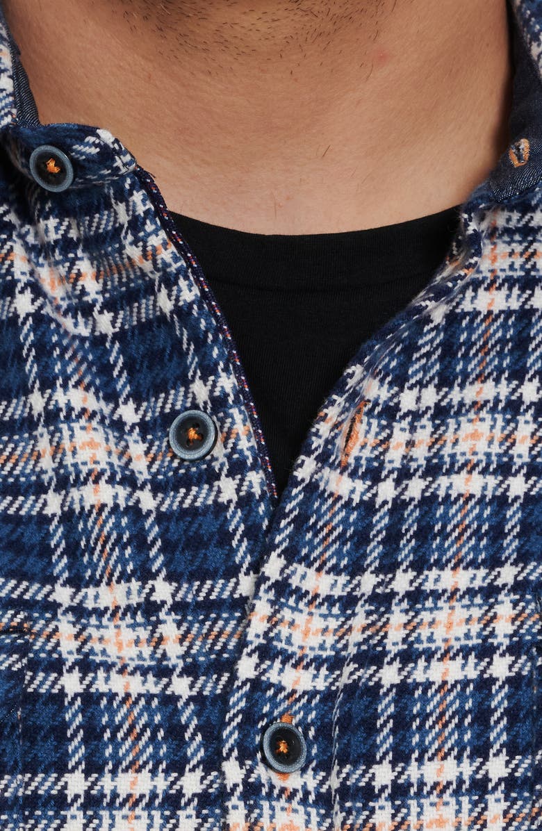 Robert Graham Godas Glen Plaid Cotton Button-Up Shirt, Alternate, color, 