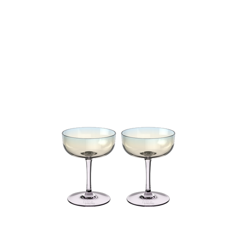 Like Pearl Champagne / Dessert Bowl Pair