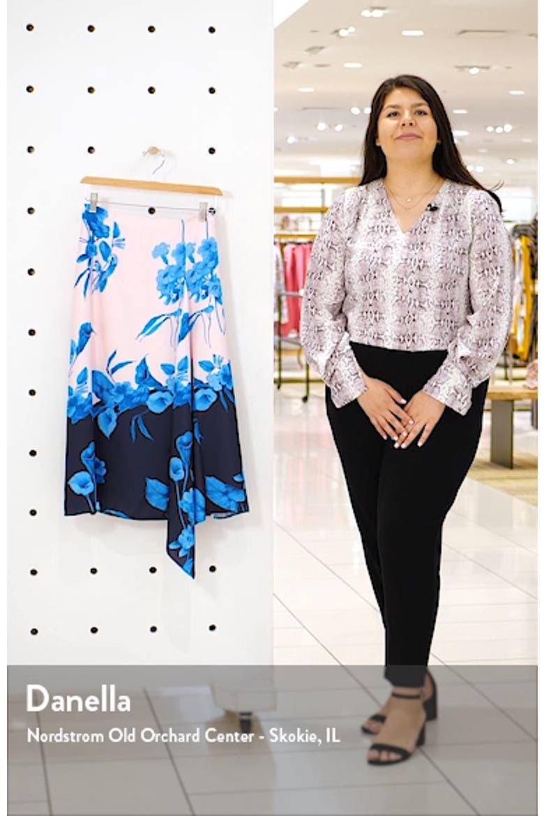 Nemea Fantasia Floral Asymmetrical Skirt video