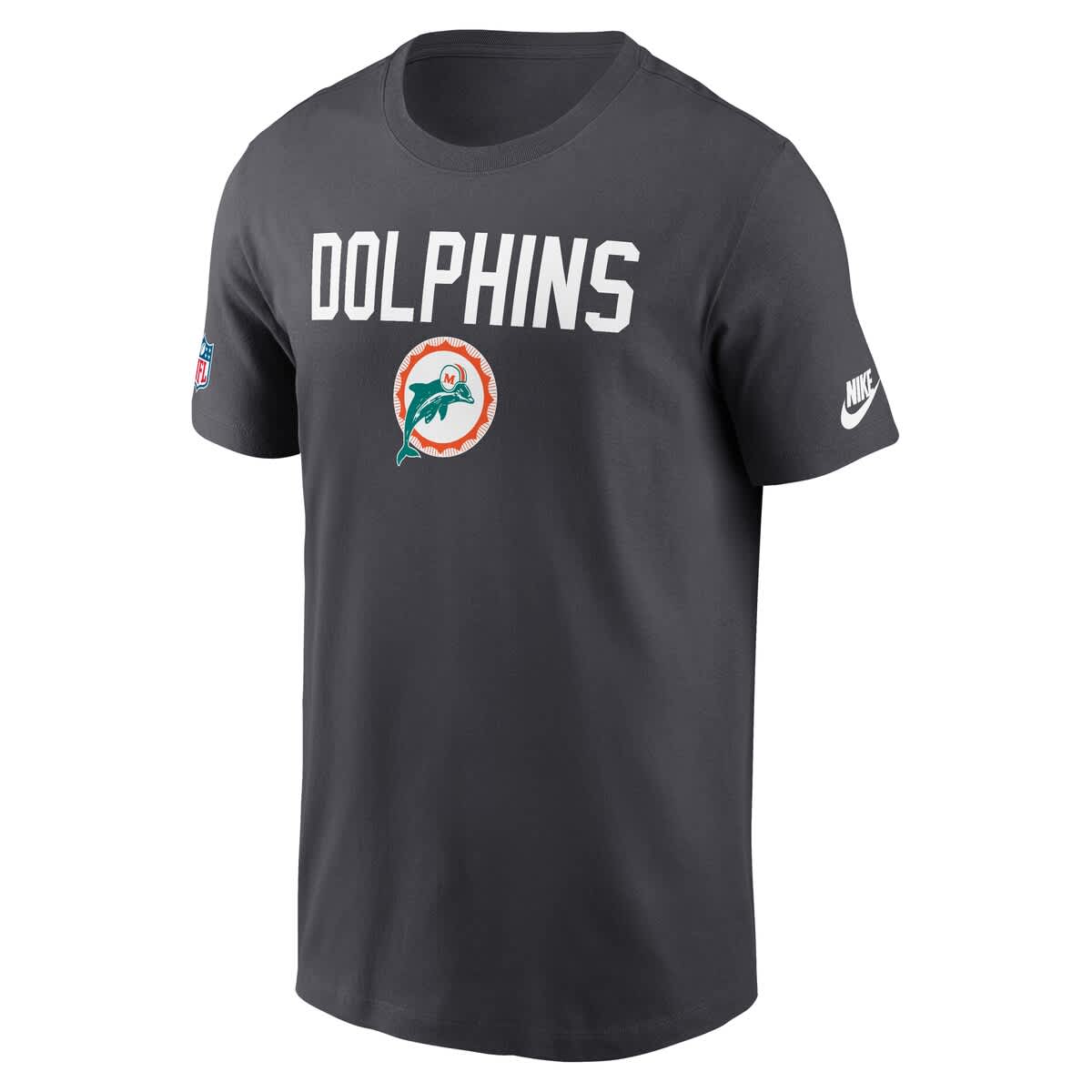 Men's Nike Anthracite Miami Dolphins Alt Pack Onside Conversion Performance T-Shirt - image 2