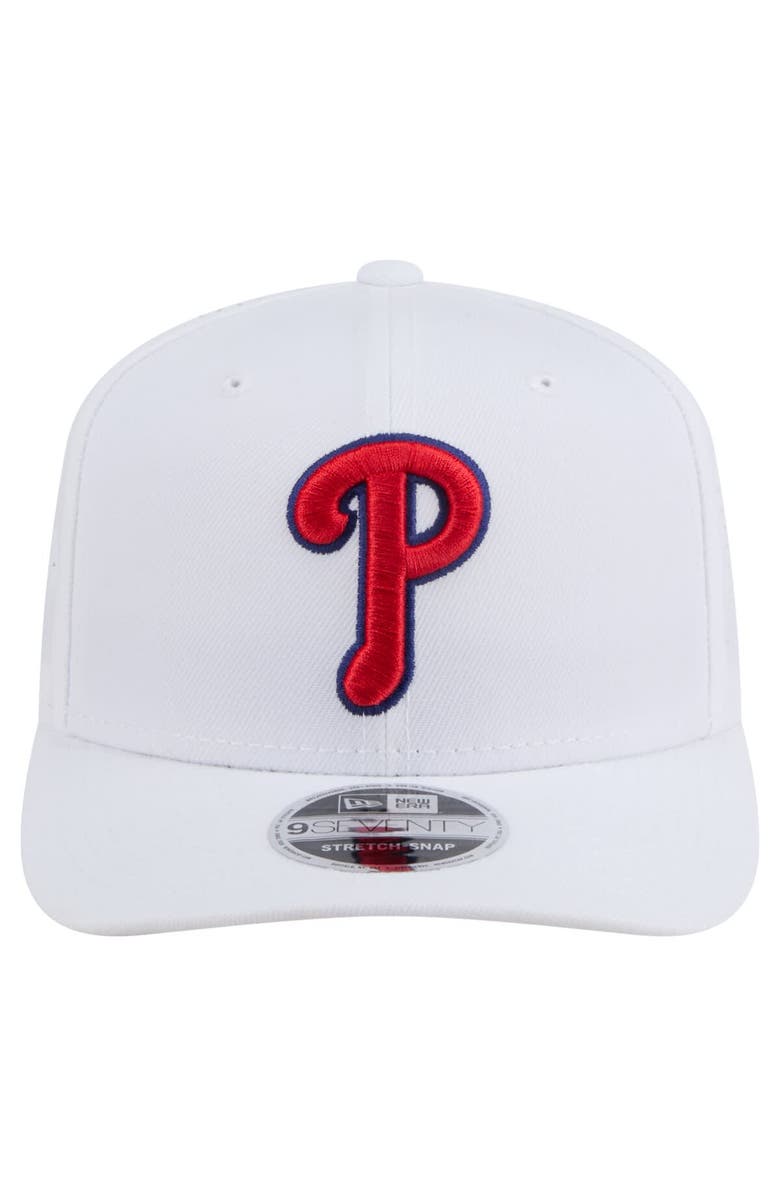 New Era Men's New Era White Philadelphia Phillies COOLERA 9SEVENTY Adjustable Hat, Alternate, color, White
