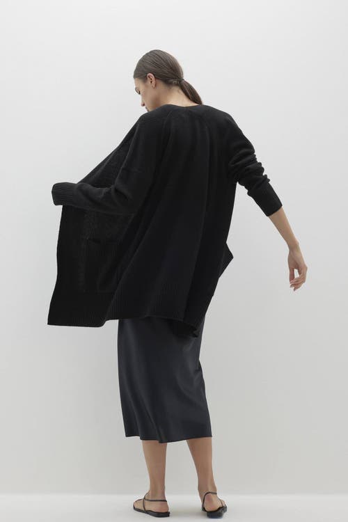 Naked Cashmere Tory Cashmere Cardigan In Black