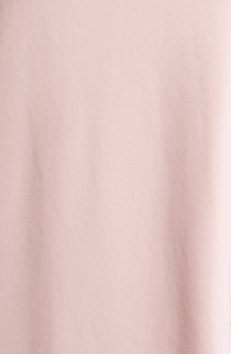 Anne Klein Feather Trim Sheath Dress, Alternate, color, Blossom