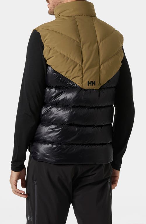 Helly Hansen Village Water Repellent 600 Fill Power Down Vest In Brown
