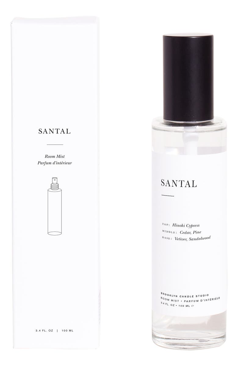 BROOKLYN CANDLE STUDIO Santal Room Spray, Main, color, Santal