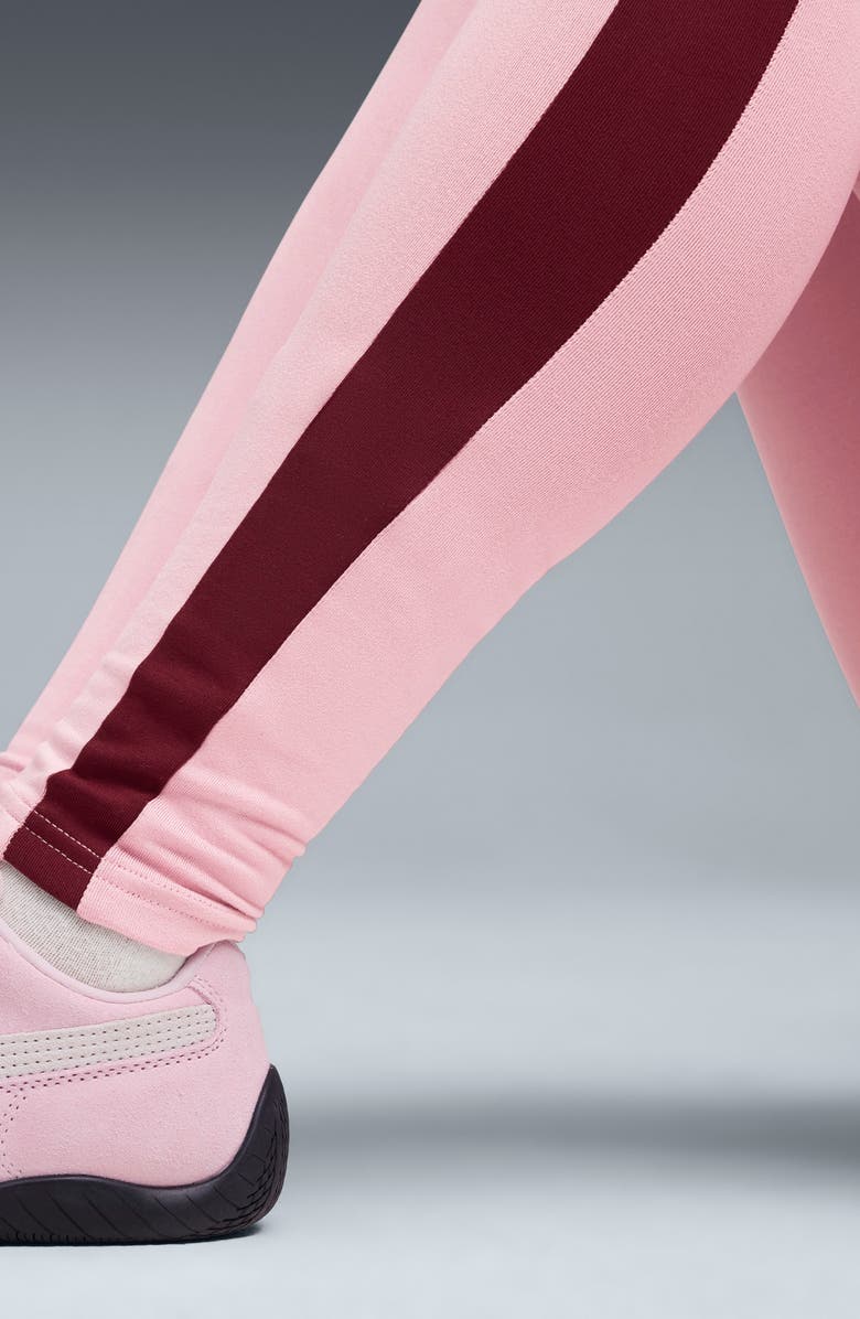 PUMA T7 Leggings, Alternate, color, Poised Pink-Ruby Shimmer