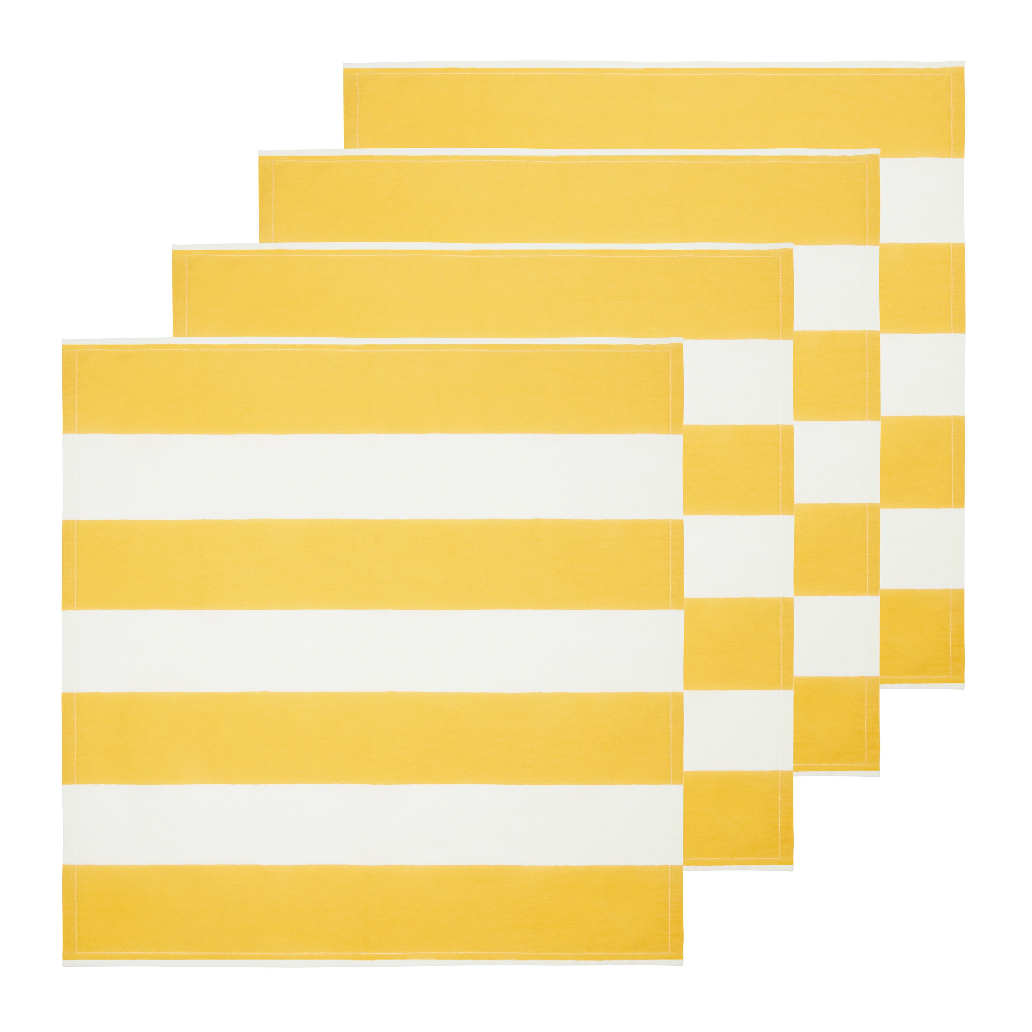 Yellow 19" x 19"